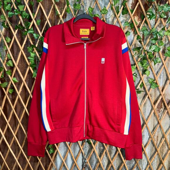 Vintage Y2K trailer 2000s spade hip hop zip up track jacket - Picture 1 of 4